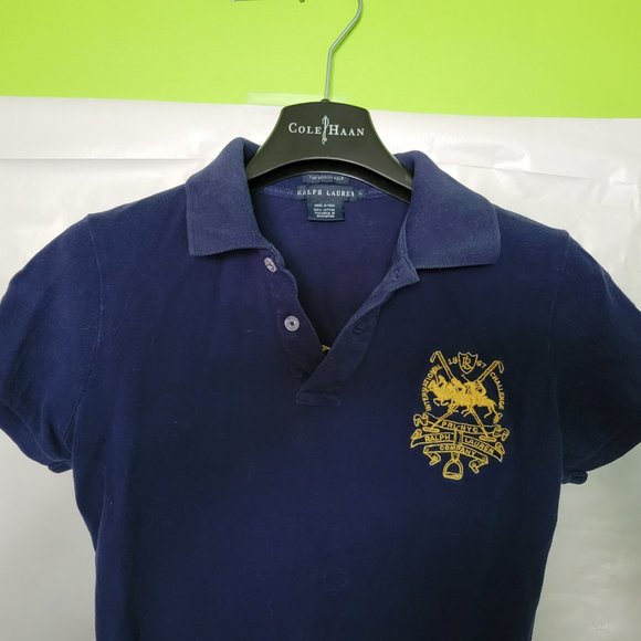 Ralph Lauren Blue Label Custom Fit Women's Polo - L Large - Picture 4 of 5